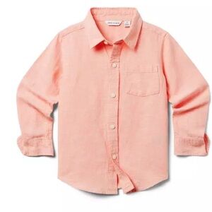 Janie and Jack Cotton Button Down